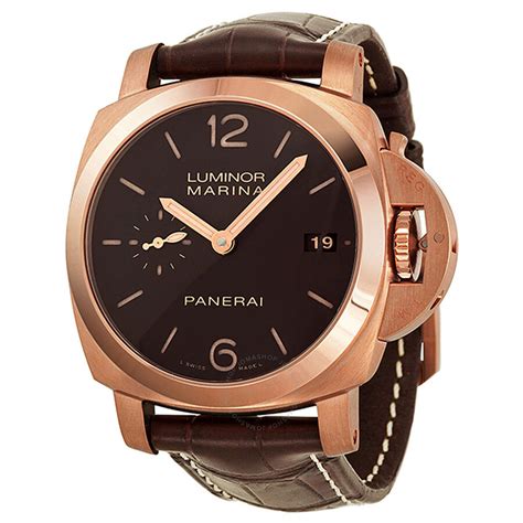 panerai luminor gmt 8 day 18k rose gold|Panerai Luminor 1950 8 Days GMT Rose gold .